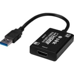 S-link SL-UH700 Siyah USB 3.0 To HDMI Video Yakalayıcı (Capture) Konnektör