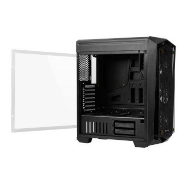 GAMEPOWER EOS GAMING MID ATX KASA (Temperli Cam Panel, Sıvı Soğutma Sistemli, Powersız Oyuncu Kasa)