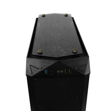 GAMEPOWER EOS GAMING MID ATX KASA (Temperli Cam Panel, Sıvı Soğutma Sistemli, Powersız Oyuncu Kasa)
