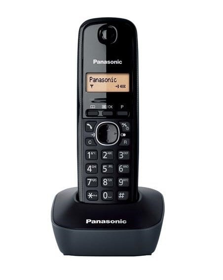 Panasonic KX-TG 1611 Dect Telsiz Telefon - Siyah Renk