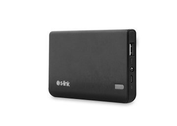 S-link IP-666 6000mAh 2000MA Powerbank Siyah Taşınabilir Pil Şarj Cihazı