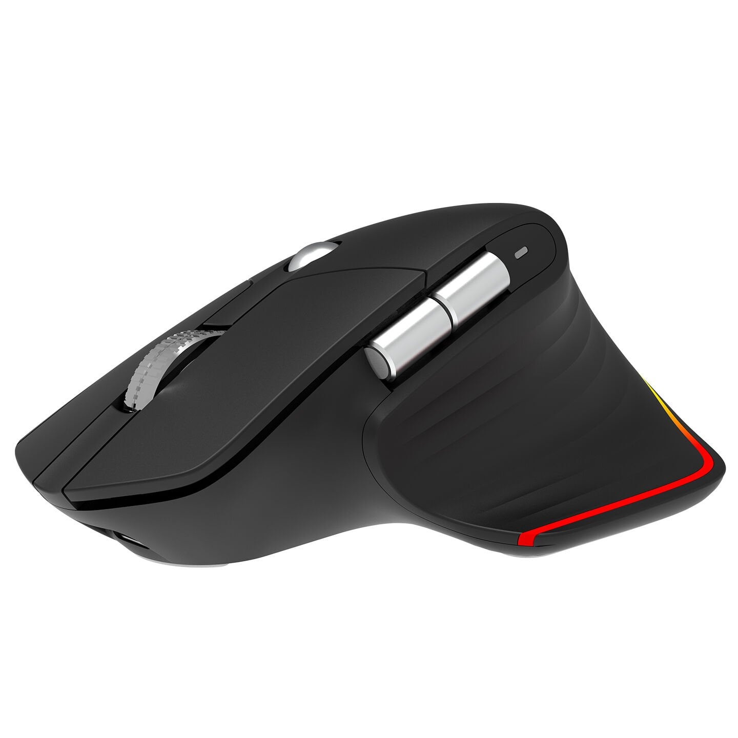 Everest SMW-178 HANDY 2in1 Bluetooth+2,4Ghz Siyah Şarjedilebilir 4000 DPI Yatay/Dikey Wheel Ergonomik RGB Mouse