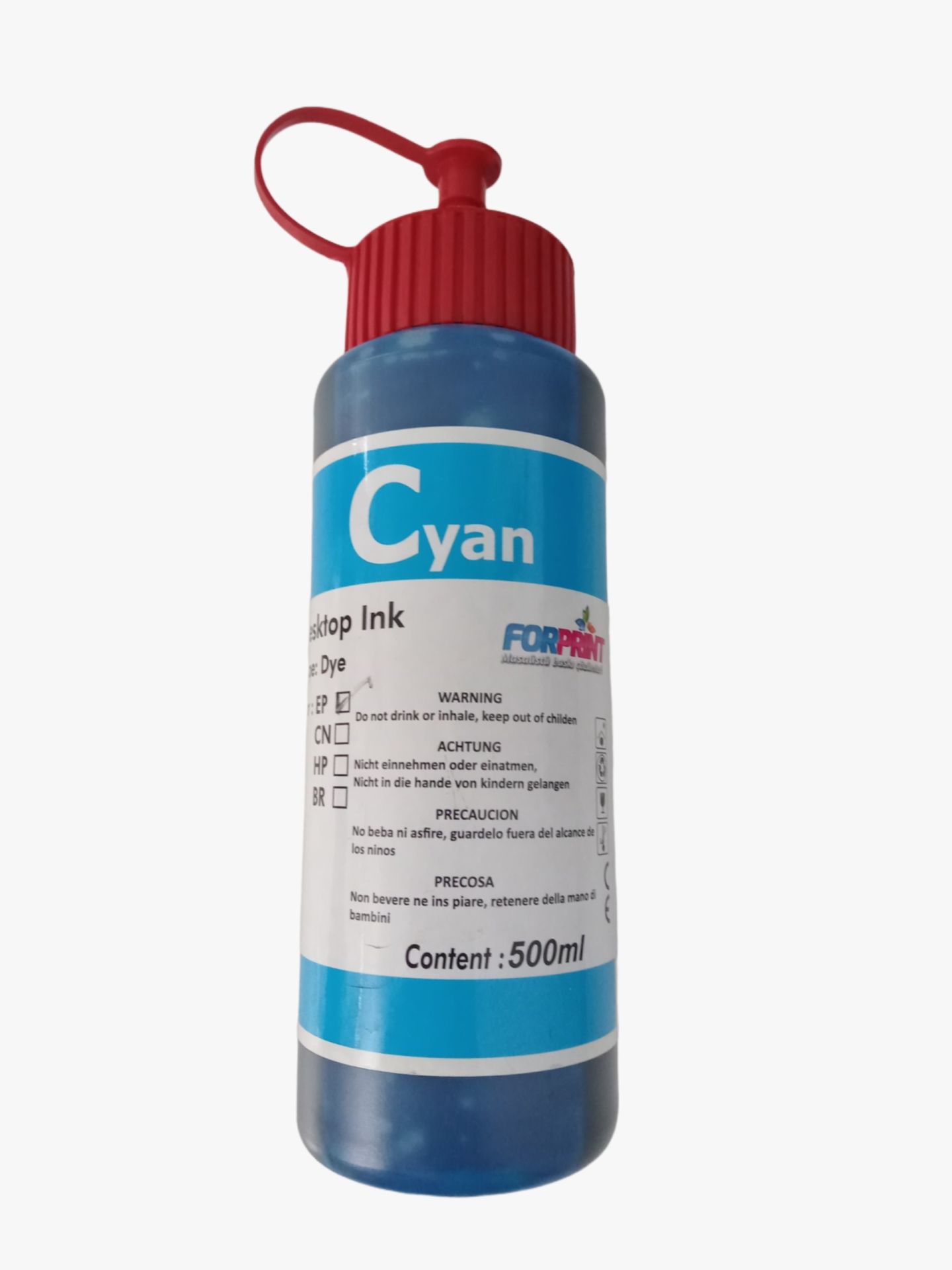 Canon Uyumlu Bitmeyen Kartuş Mürekkebi 500 Ml Mavi