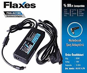 Flaxes FNA-AC190 65W 19V 3.42A 5.5x1.75 Acer Uç (NBA32)