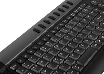 Everest KB-830 Gri/siyah USB F Multimedia Klavye