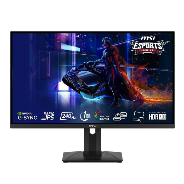 MSI 27 G274QPX RAPID IPS 2560X1440 (WQHD) 16:9 240HZ 1MS G-SYNC GAMING MONITOR