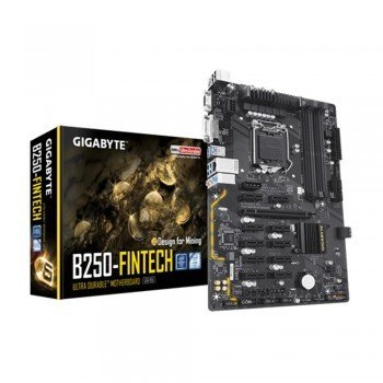 GIGABYTE GA-B250-FINTECH DDR4 S+V+GL 1151 12 VGA
