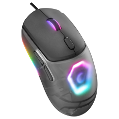 Rampage Hyalo M1 Siyah Değiştirilebilir 3 Kapaklı RGB 12000 DPI Gaming Oyuncu Mouse Rampage