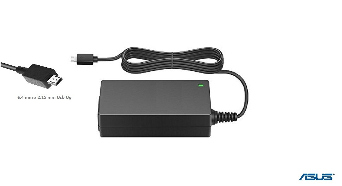 Compaxe CNA-234 Asus Eee Pc Şarj Aleti Asus 33 W 19V 1.75A Adaptör...İğnesiz Dikdörtgen Uçlu Yüksek Verimli Kolay Taşınabilir Tasarım Asus 33 W NB Adaptör