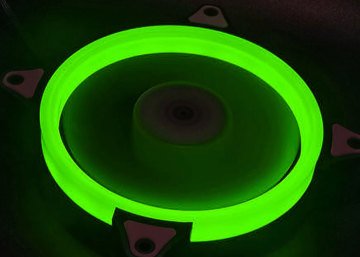 Rampage 4C-15 120*120*25mm Yeşil Kasa Fanı