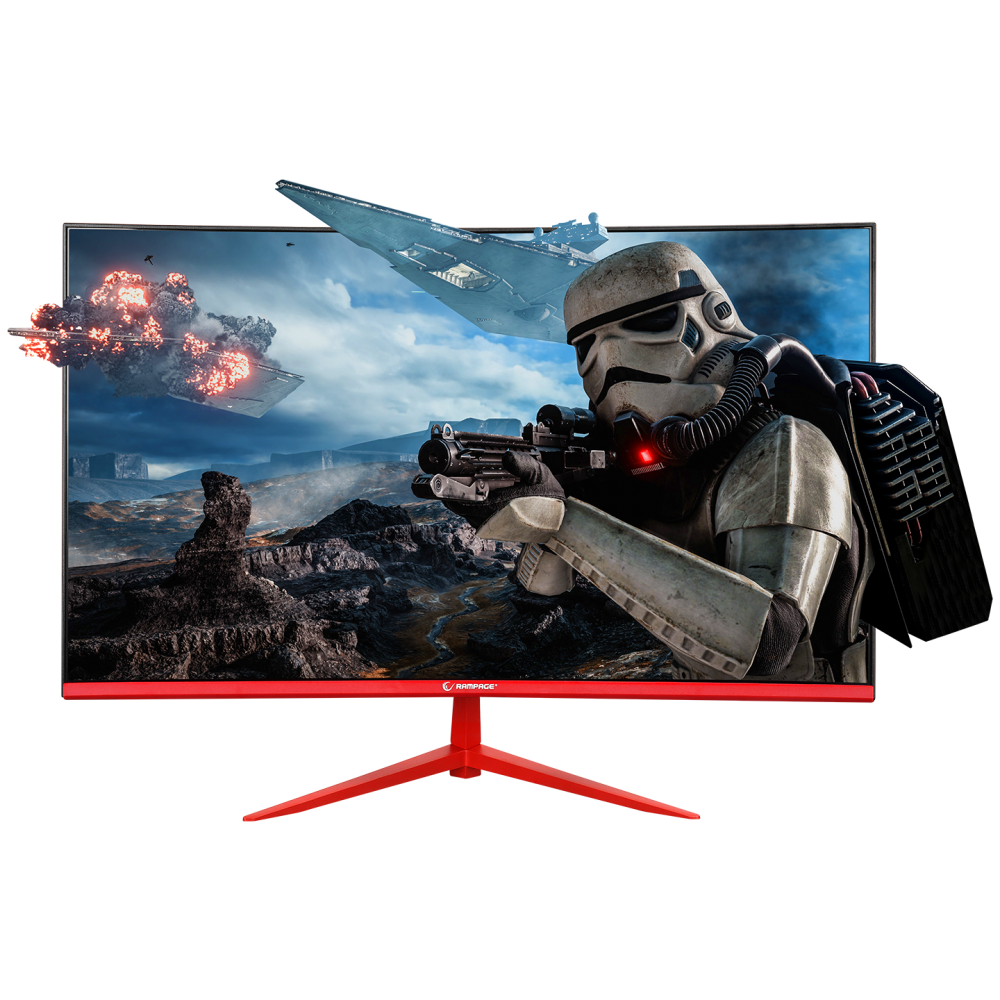 Rampage BLAZE BL27R165C 27\'\' 165Hz 1ms CSOT VA Full HD Freesync PC Curved Oyuncu Monitörü