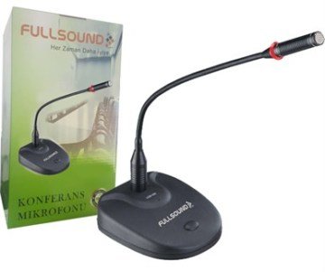 Fullsound LEM-506 Toplantı Konferans Mikrofonu (5 mt Kablolu, Kürsü Mikrofonu)