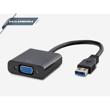 HADRON HD4509/30 USB 3.0 TO VGA ÇEVİRİCİ