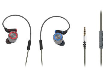 Rampage SN-J8 ELEGANT Mobil Telefon Uyumlu Metal Kulak içi Gri Mikrofonlu Kulaklık