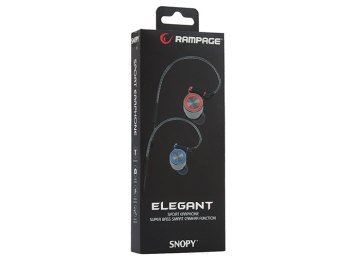 Rampage SN-J8 ELEGANT Mobil Telefon Uyumlu Metal Kulak içi Gri Mikrofonlu Kulaklık