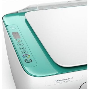 HP Deskjet 2632 V1N05B Wi-Fi Renkli Tarayıcı + Fotokopi + All in One Çok İşlevli Yazıcı