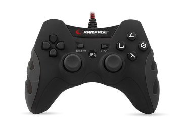 Snopy Rampage SG-R218 PS3/PC X INPUT Siyah USB 1.8m Joypad