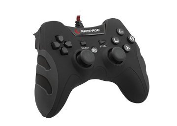 Snopy Rampage SG-R218 PS3/PC X INPUT Siyah USB 1.8m Joypad