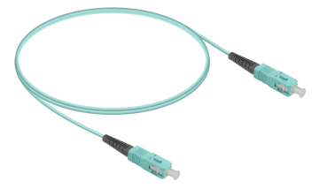 Samm 10 Mt Multi Mode Simplex Fiber Optic Patch Cord Sc - Sc Om4 2.0mm