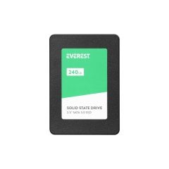 Everest ES240SH 240GB SSD 2.5 SATA 3.0 520MB/420MB SMI+HYNIX 3D NAND Flash SSD (Solid State Drive)