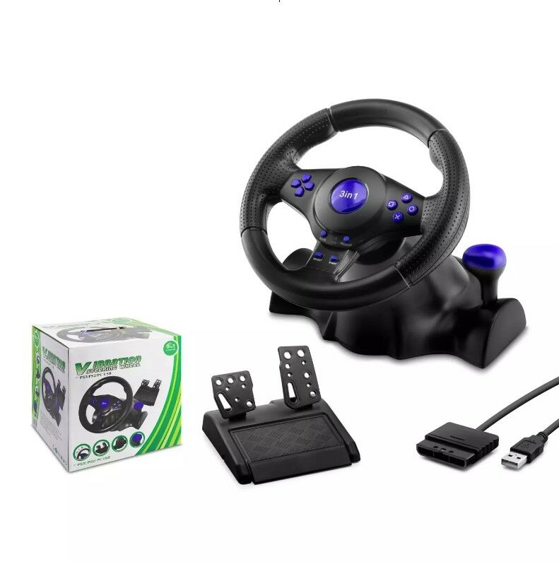 HADRON VW9803 OYUN DİREKSİYON SETİ PS3&PS2&PC