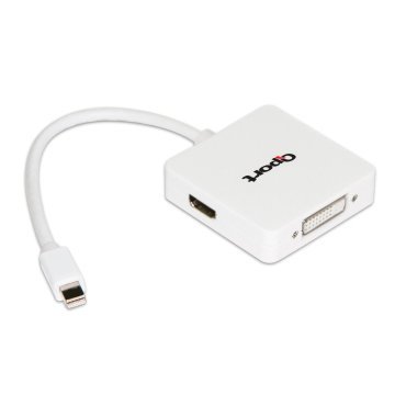 QPORT Q-MDP03 MİNİ DİSPLAYPORT(M) TO HDMI+DVI+DP(F) ÇEVİRİCİ CONVERTER