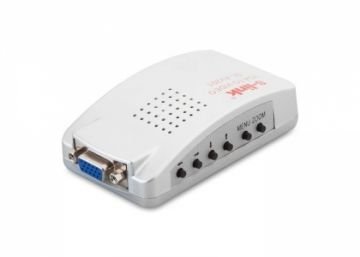 S-link SL-AV201 Vga to Video / Pc' den Tv ve Projeksiyona Çevirici Adaptör