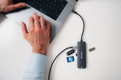 32151 HUB USB-C Pro Multiport 8 Port 2 x HDMI 3xUSB-A 3.2xMicSDxUSB-C