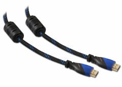 S-link SLX-271 HDMI TO HDMI 15m Altın Uçlu 24K + Kor.Kılıf v2.0 Ultra HD 4K 3D HD 1080P Kablo