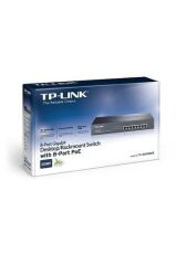 TP-LINK TL-SG1008P 8PORT 10/100/1000 YÖNETİLEMEZ POE SWITCH