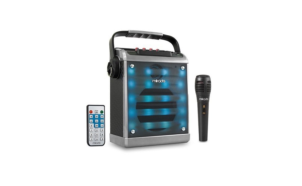 Mikado MD-71KP Cami, Mevlüt, Öğretmen, Toplantı Anfisi...Taşınabilir Tasarım Fm Radyo Bluetooth ve Tf Kart Destekli 500W Güçlü Ses Çıkışlı Kumandalı ve Mikrofonlu Siyah Renk