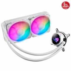 ASUS ROG STRIX LC II 240 ARGB AURA SYNC RGB 120MM ADRESLENEBİLİR RGB FAN SIVI CPU SOĞUTUCUSU BEYAZ