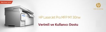 HP LaserJet Pro Mfp M130nw Çok Fonksiyonlu Wifi Lazer Yazıcı G3Q58A Fotokopi Tarayıcı