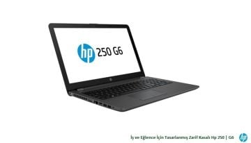Hp 250 G6 3GH64ES i3-6006U 4Gb 256Gb Ssd 2Gb Amd R5 M430 15.6'' Freedos - Hp İş ve Eğlence