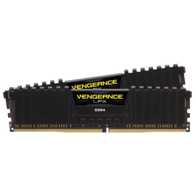CORSAIR CMK16GX4M2G4000C16 16GB (2X8GB) DDR4 4000MHz CL16 VENGEANCE LPX SOGUTUCULU DIMM BELLEK BLACK