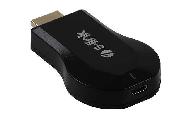 S-Link SL-Wh25 Kablosuz Wireless Hdmi Tv Görüntü Ses Aktarıcı - WiFi dlna AirPlay Chromecast