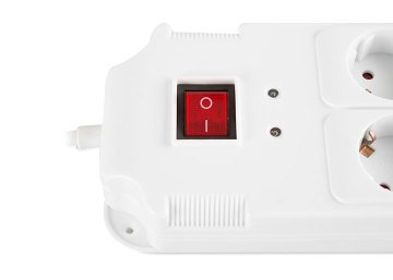 S-link SPG77-6-15 1.5m 6'li Akım Korumalı Beyaz Priz Çoklayıcı