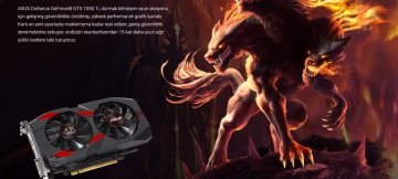 ASUS Cerberus GeForce Gtx 1050 Ti 4Gb Gddr5 Gaming Ekran Kartı - OC Edition
