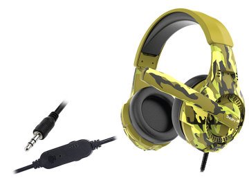 Snopy Sn-8800 Gametime Kamuflaj Gaming Kulaklık - Oyuncu Deep Bass Mikrofonlu
