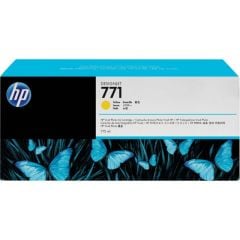 HP B6Y10A (771C) SARI 775 ML GENIS FORMAT MUREKKEP KARTUSU