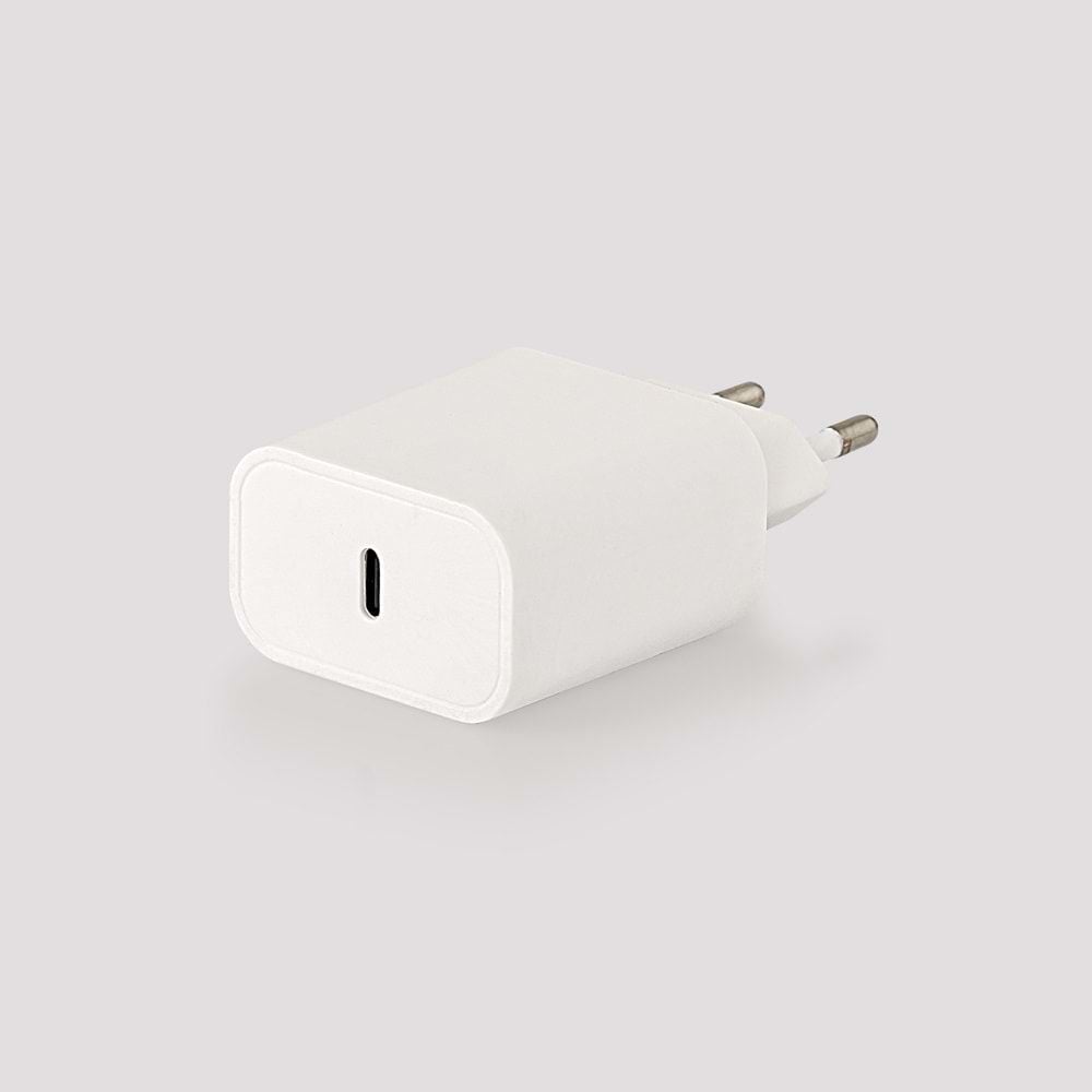 COMPAXE CTA-250CTT 25W PD+ TYPE C TO TYPE C 3 A KABLOLU SET BEYAZ