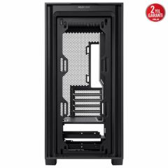 ASUS A21 360 MM SOĞUTUCU ALANI 380 MM ‘E KADAR GPU ALANI STANDART ATX PSU DESTEKLİ GİZLİ KABLO BÖLMELİ MICRO-ATX KASA