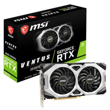 MSI GeForce RTX 2070 VENTUS GP 8GB GDDR6 256Bit DX12 Nvidia Ekran Kartı