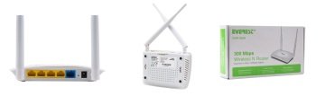 Everest Ewr-958n 300 Mbps 2.4ghz 5dbi Access Point Router - 1 Wan 4 Lan Port WISP