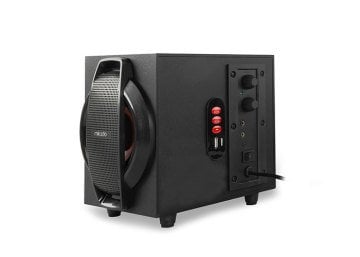 Mikado MD-107U 2+1 Siyah Usb+Fm Destekli Multimedia Speaker