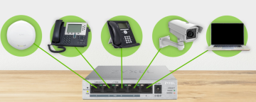 Zyxel 5 Port Gigabit PoE Switch GS1005HP