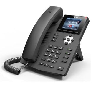 Fanvil X3SP Ip PoE Telefon - Renkli Ekran 2 SIP Lines VoIP Hd Ses Dual Giga Ports Rj9 Uç