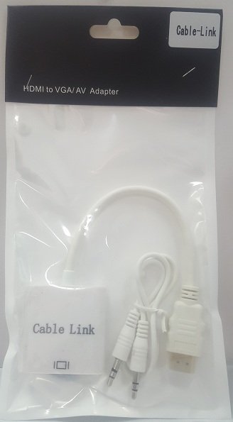 VERSATİLE CABLE LİNK HDMI TO VGA / AV ADAPTER