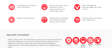 Zyxel Usg 60 FireWall Bundle ZyWall Utm 1 Yıl Lisans Dahil Usg60-Eu0102f