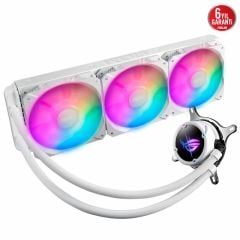 ASUS ROG STRIX LC II 360 ARGB AURA SYNC RGB 120MM ADRESLENEBİLİR RGB FAN SIVI CPU SOĞUTUCUSU BEYAZ